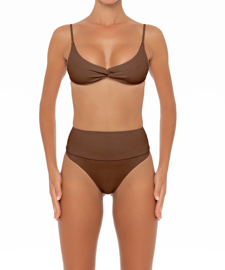 BSWS-T37 Chain Knotted Bikini Top
