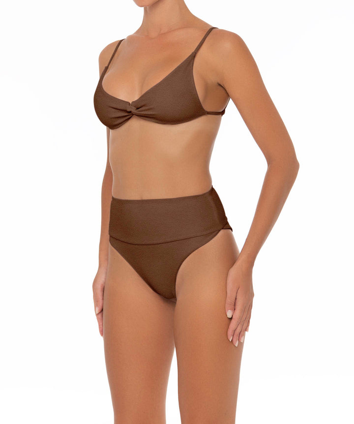 BSWS-T37 Chain Knotted Bikini Top