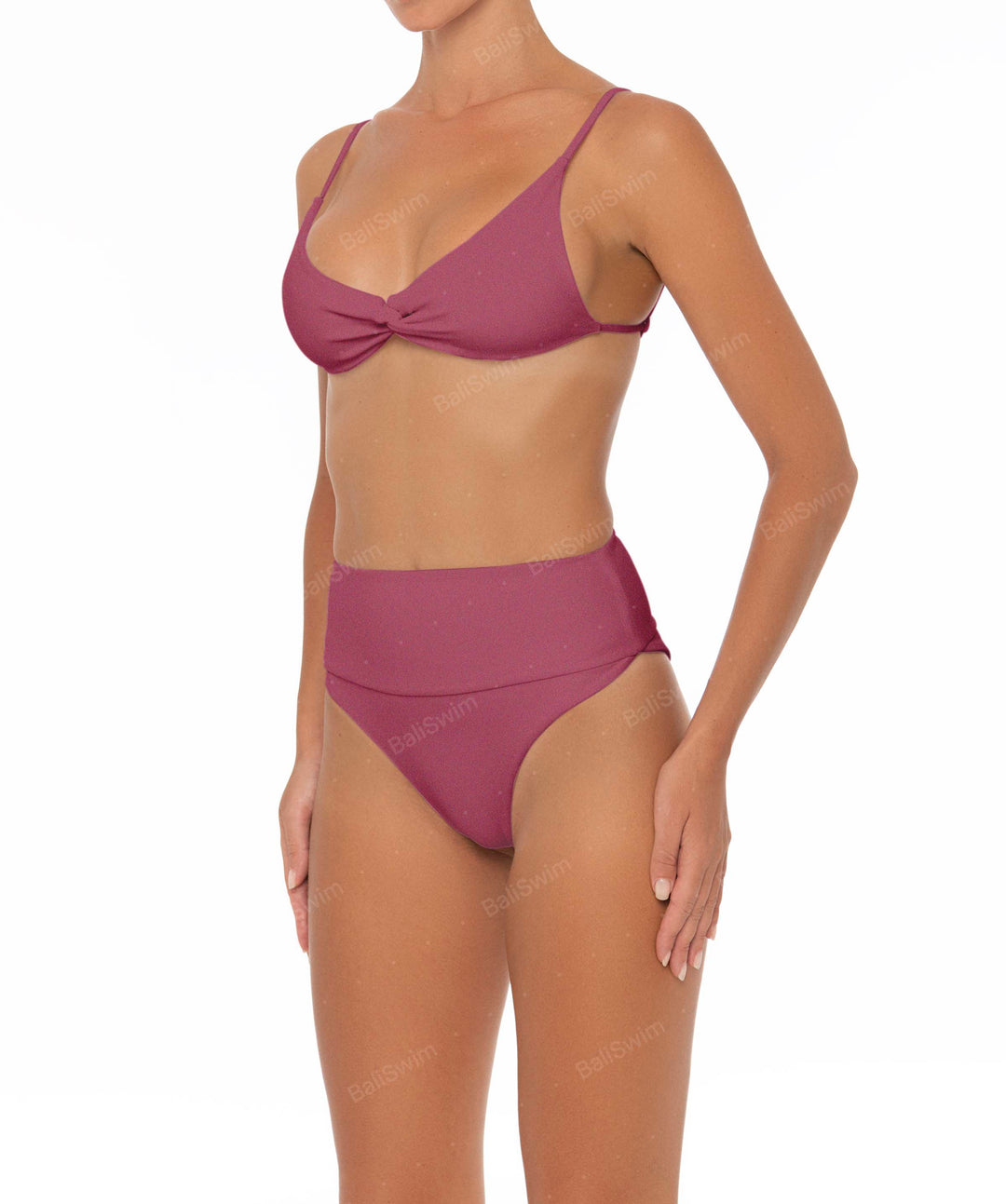 BSWS-B37 High Rise Bikini Bottom