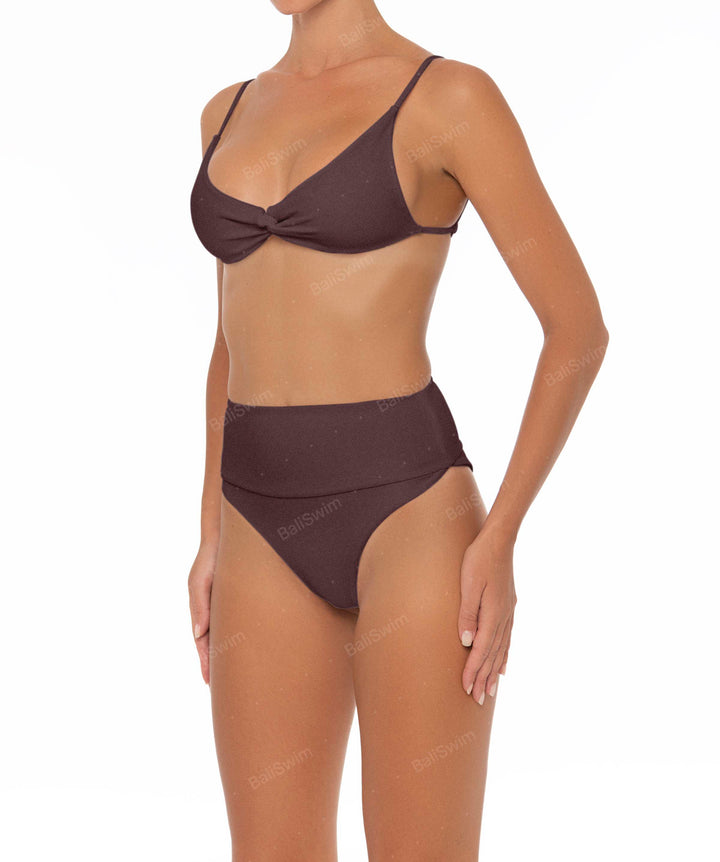 BSWS-T37 Chain Knotted Bikini Top