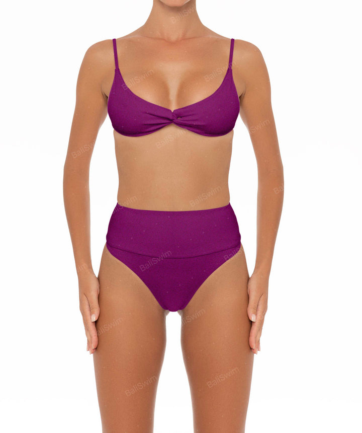 BSWS-T37 Chain Knotted Bikini Top
