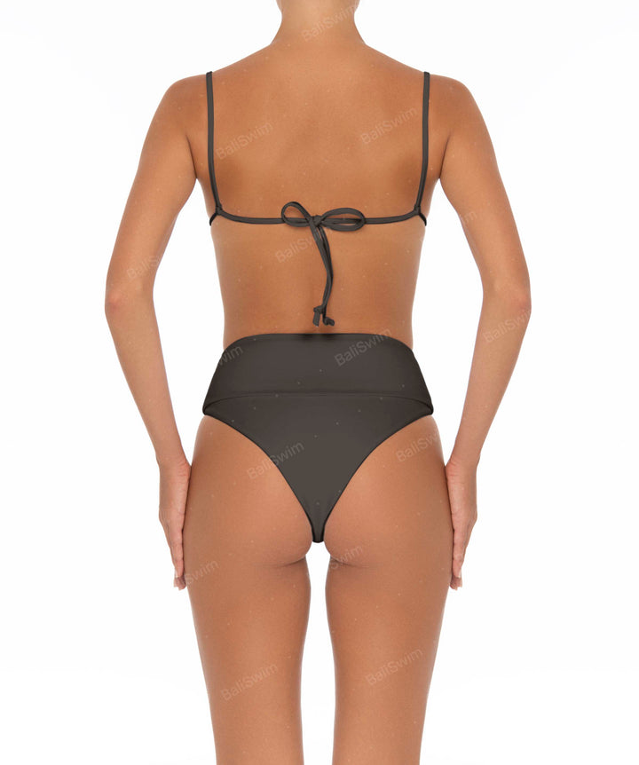BSWS-B37 High Rise Bikini Bottom