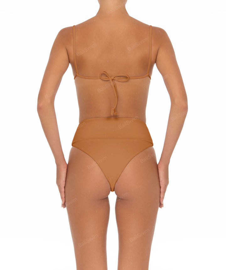 BSWS-B37 High Rise Bikini Bottom