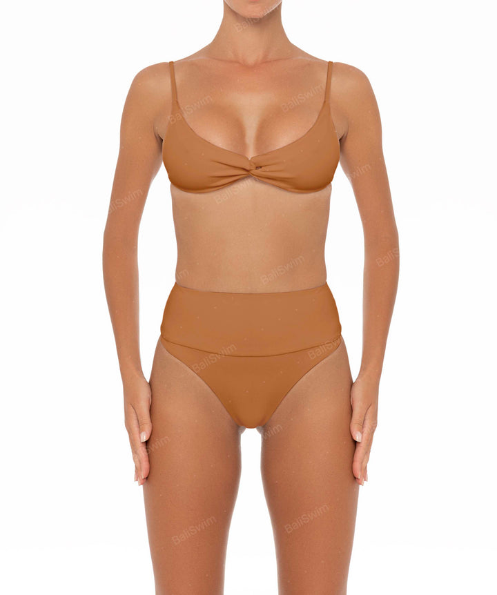 BSWS-T37 Chain Knotted Bikini Top