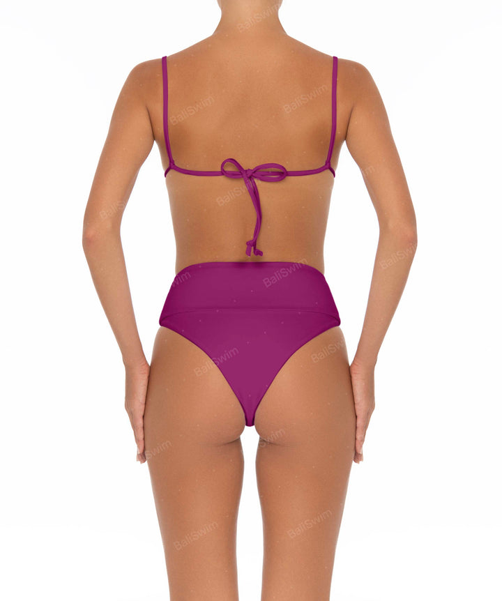 BSWS-B37 High Rise Bikini Bottom