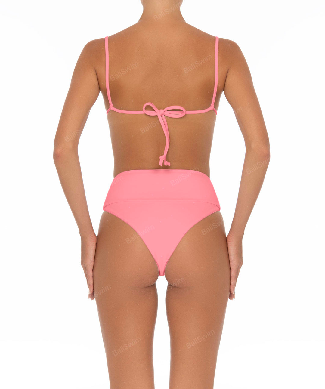 BSWS-B37 High Rise Bikini Bottom