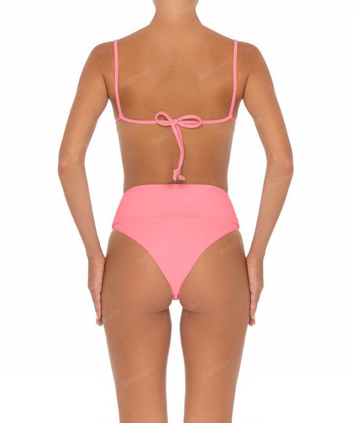 BSWS-B37 High Rise Bikini Bottom