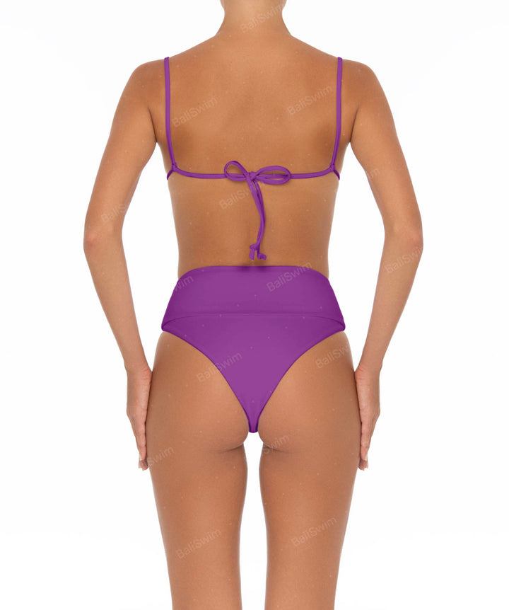 BSWS-B37 High Rise Bikini Bottom