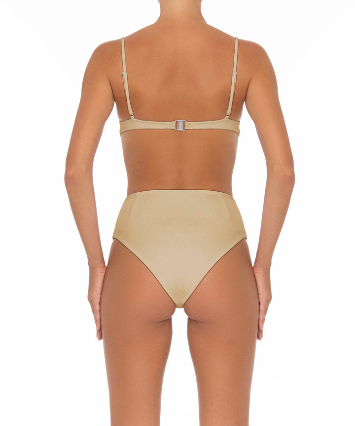 BSWS-B40 Darted High Rise Bikini Bottom