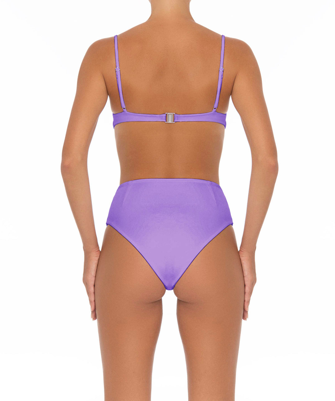 BSWS-B40 Darted High Rise Bikini Bottom