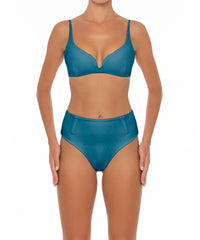 BSWS-B40 Darted High Rise Bikini Bottom