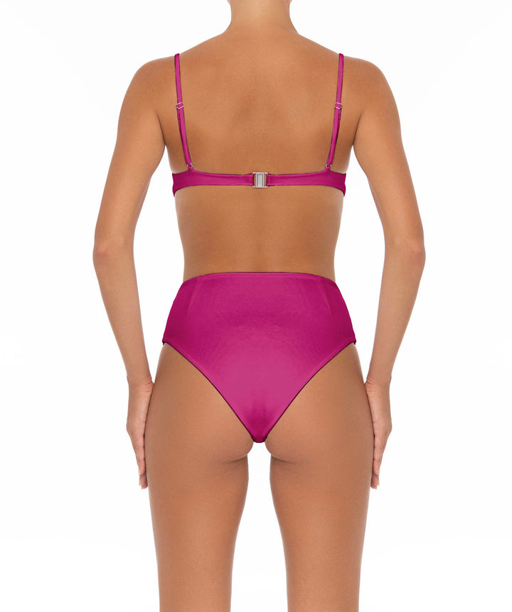 BSWS-B40 Darted High Rise Bikini Bottom