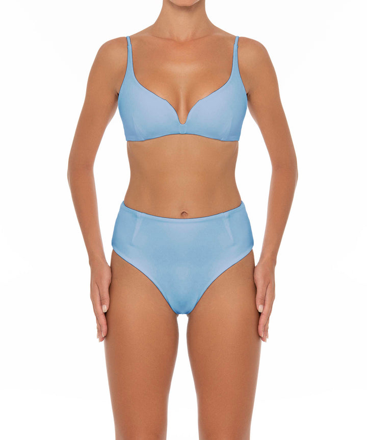 BSWS-B40 Darted High Rise Bikini Bottom