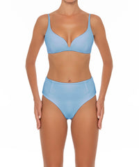 BSWS-B40 Darted High Rise Bikini Bottom