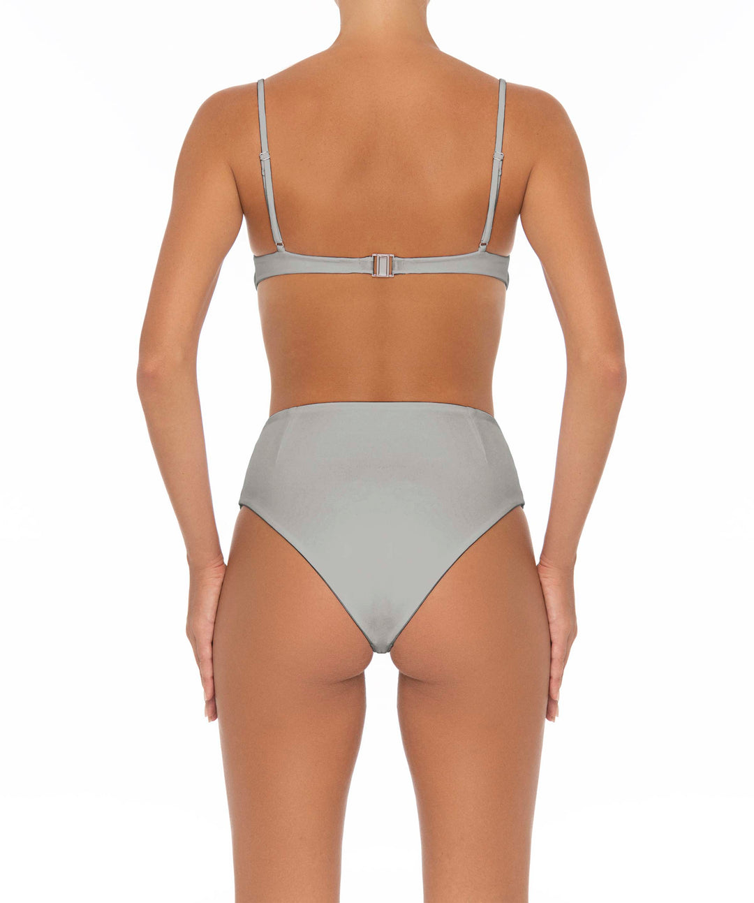 BSWS-B40 Darted High Rise Bikini Bottom