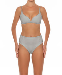 BSWS-B40 Darted High Rise Bikini Bottom