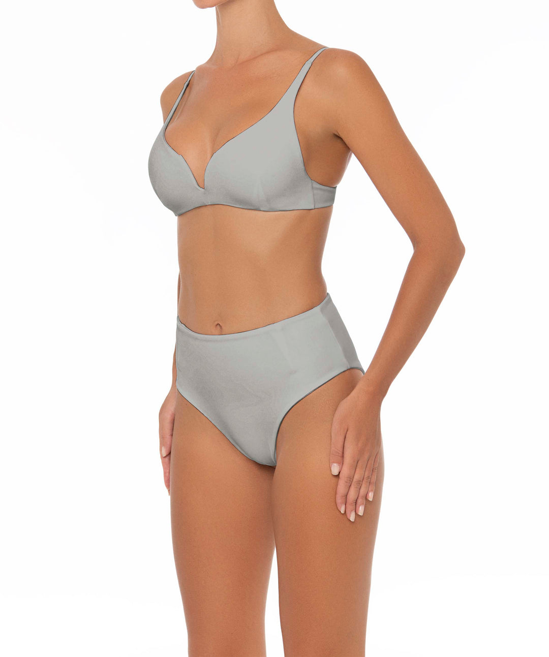 BSWS-B40 Darted High Rise Bikini Bottom