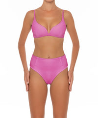 BSWS-B40 Darted High Rise Bikini Bottom