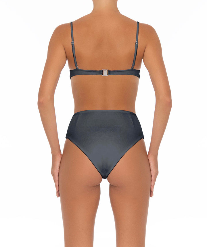 BSWS-B40 Darted High Rise Bikini Bottom
