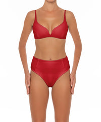 BSWS-B40 Darted High Rise Bikini Bottom