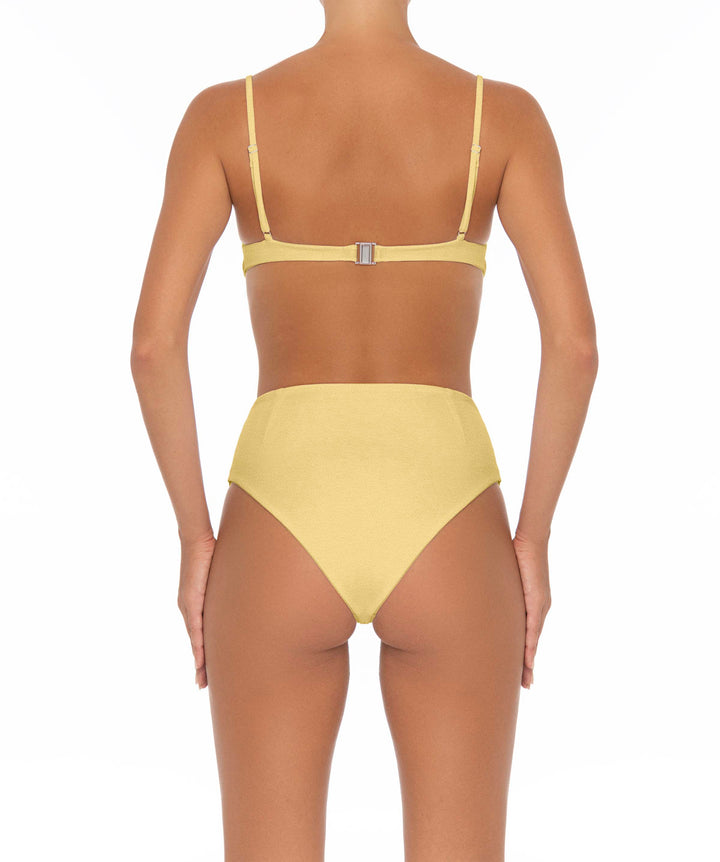BSWS-B40 Darted High Rise Bikini Bottom