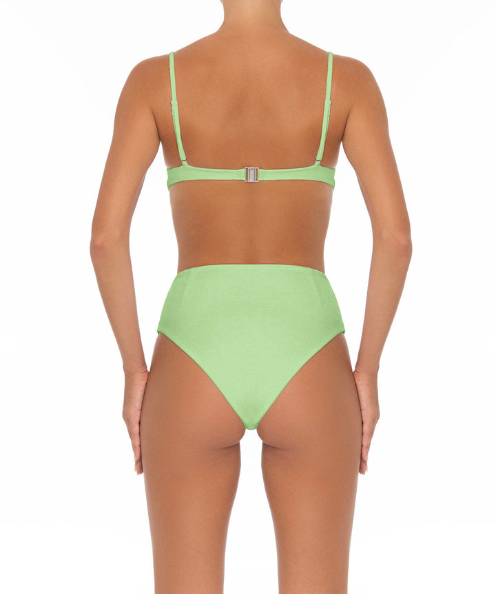 BSWS-B40 Darted High Rise Bikini Bottom