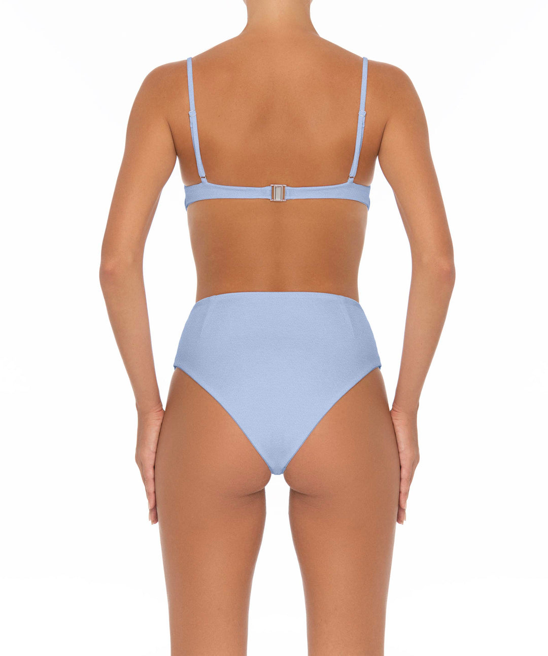 BSWS-B40 Darted High Rise Bikini Bottom