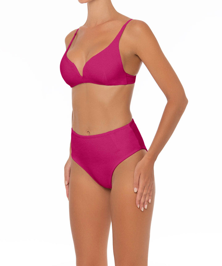 BSWS-B40 Darted High Rise Bikini Bottom