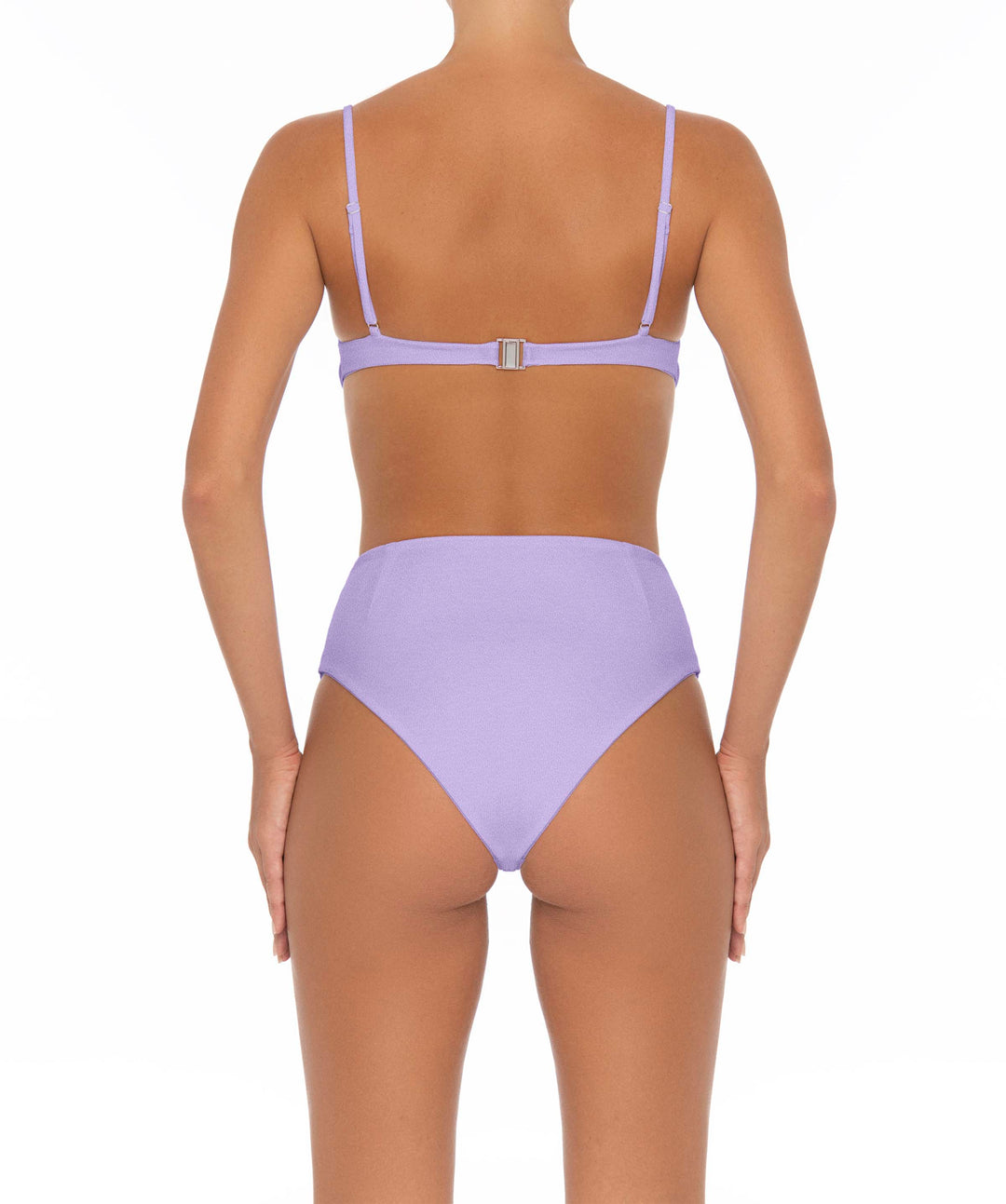 BSWS-B40 Darted High Rise Bikini Bottom