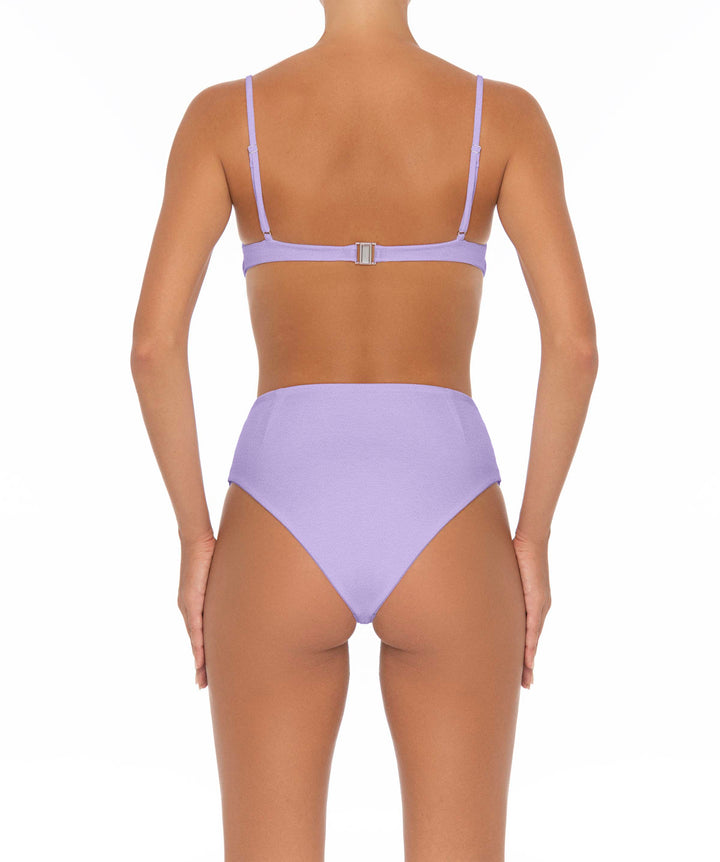 BSWS-B40 Darted High Rise Bikini Bottom