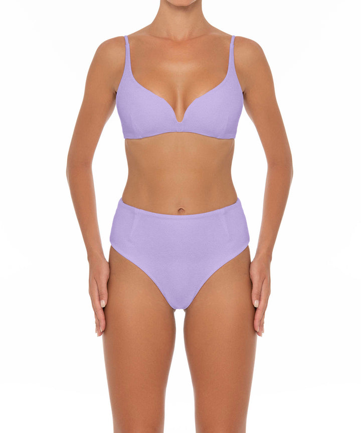 BSWS-B40 Darted High Rise Bikini Bottom