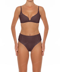 BSWS-B40 Darted High Rise Bikini Bottom