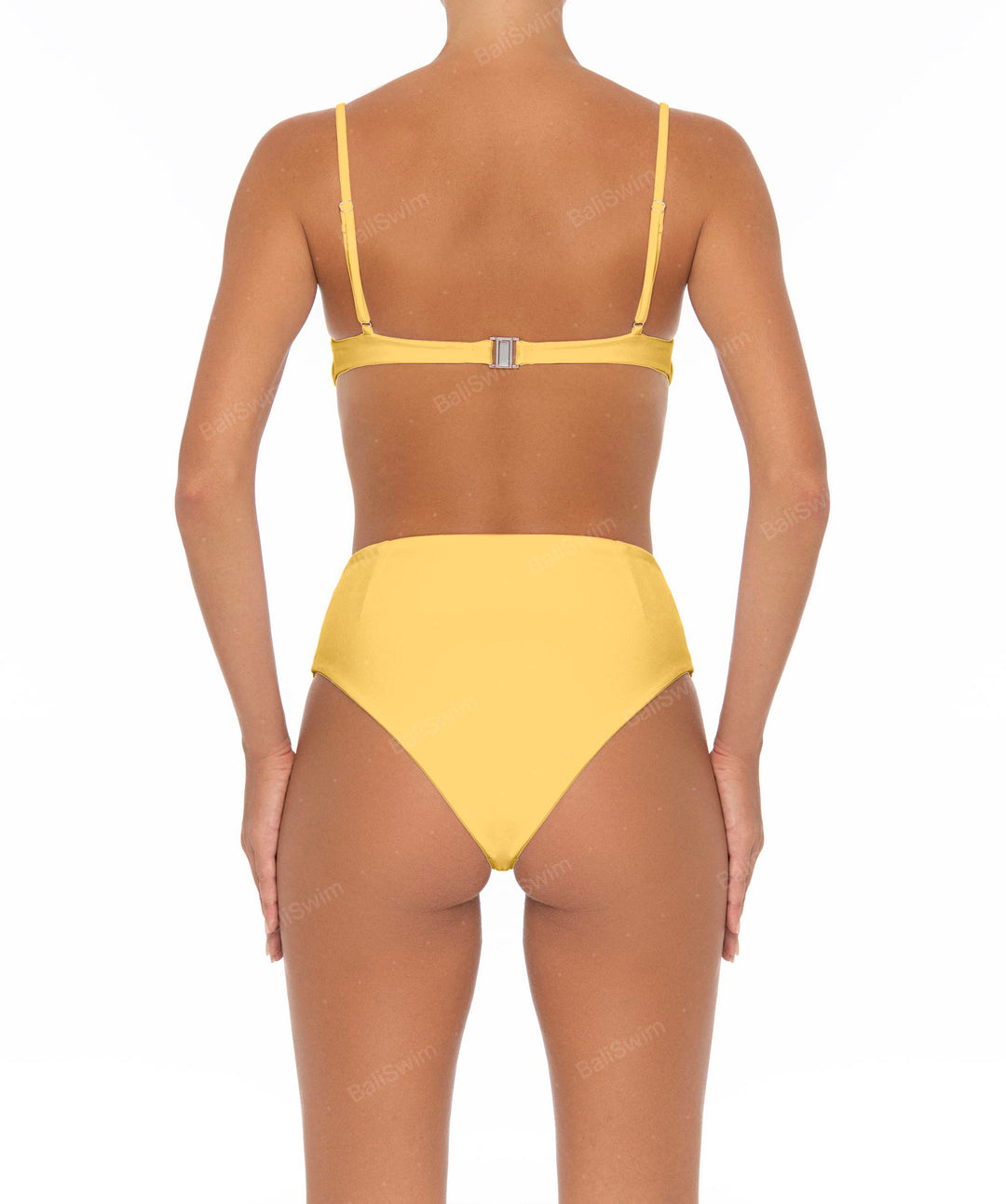 BSWS-B40 Darted High Rise Bikini Bottom