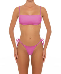 BSWS-B43 Side Looped Double Strap Tie Side Bikini Bottom