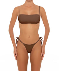 BSWS-B43 Side Looped Double Strap Tie Side Bikini Bottom