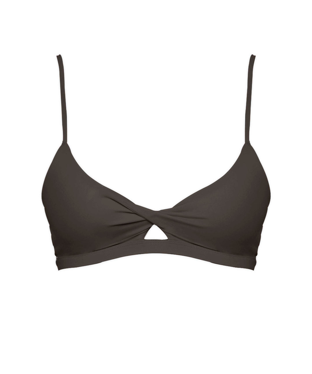 BSWS-T44 Twist Front Bralette Top with Underbust Band