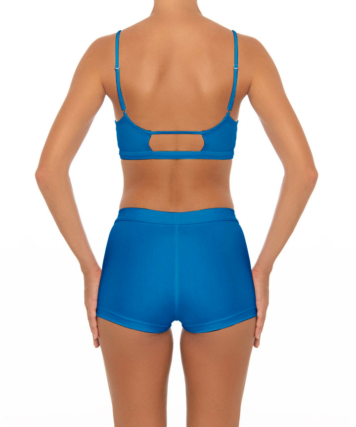 BSWS-T44 Twist Front Bralette Top with Underbust Band