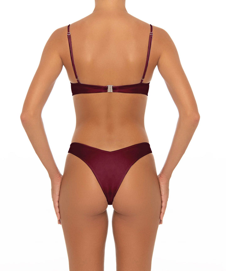 BSWS-B52 Front Gathered Bikini Bottom