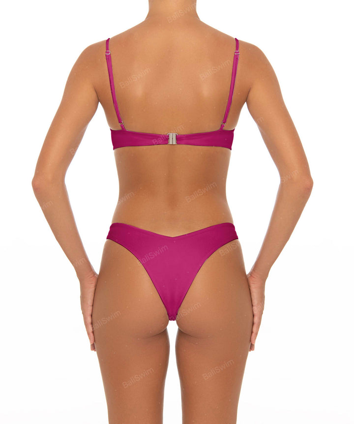 BSWS-B52 Front Gathered Bikini Bottom