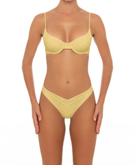 BSWS-B52 Front Gathered Bikini Bottom
