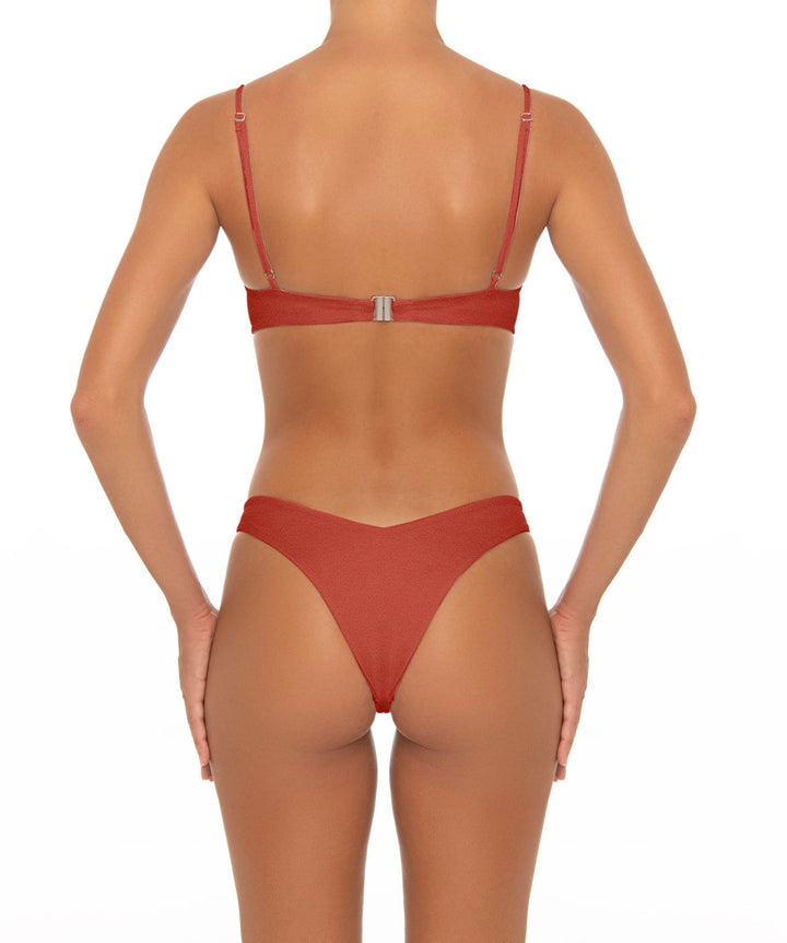 BSWS-B52 Front Gathered Bikini Bottom