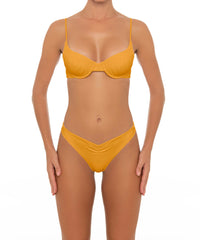 BSWS-T52 Shirred Seamed Cup Underwire Top