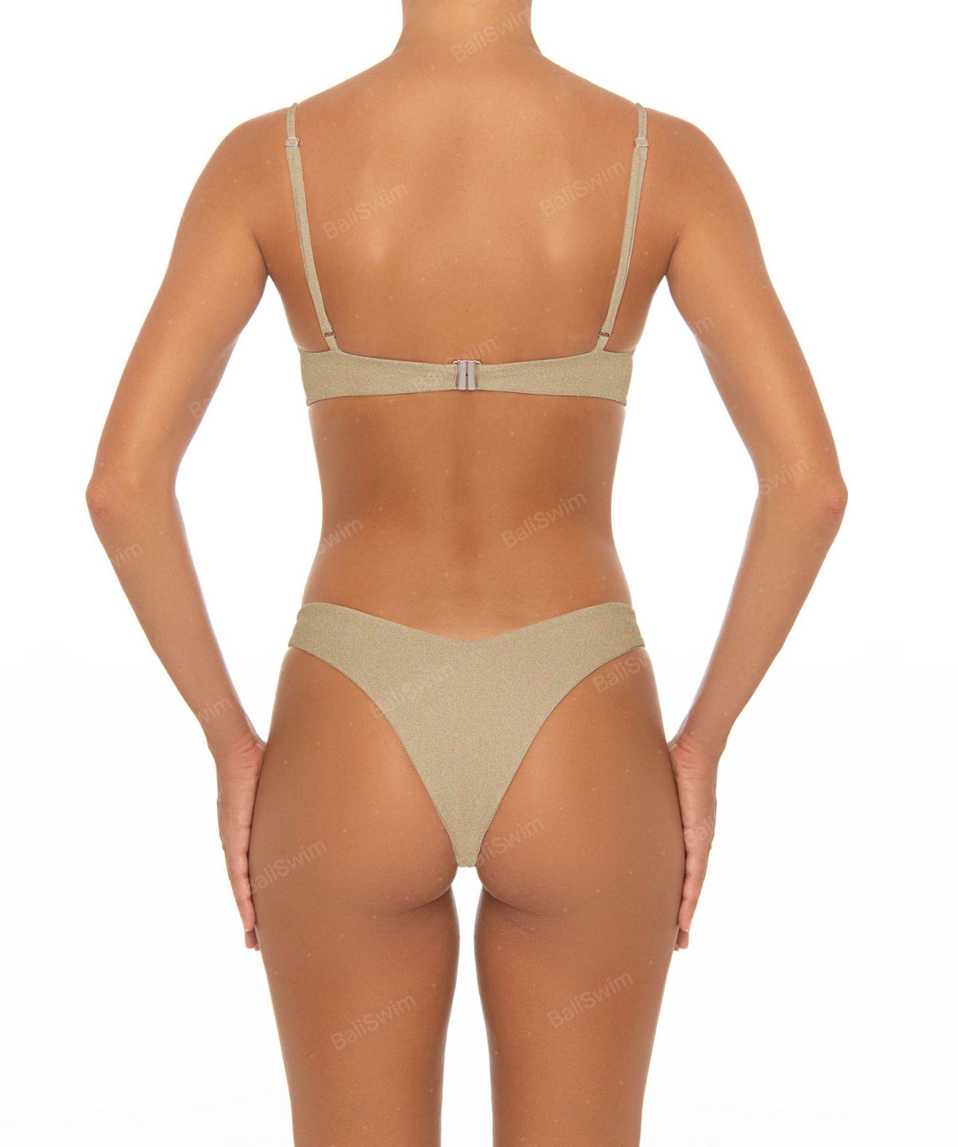 BSWS-B52 Front Gathered Bikini Bottom