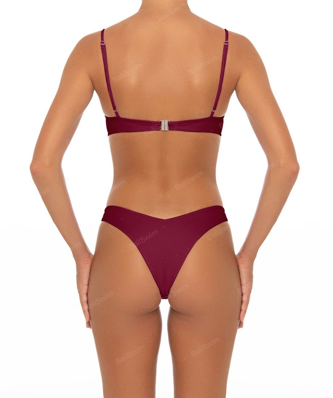 BSWS-B52 Front Gathered Bikini Bottom