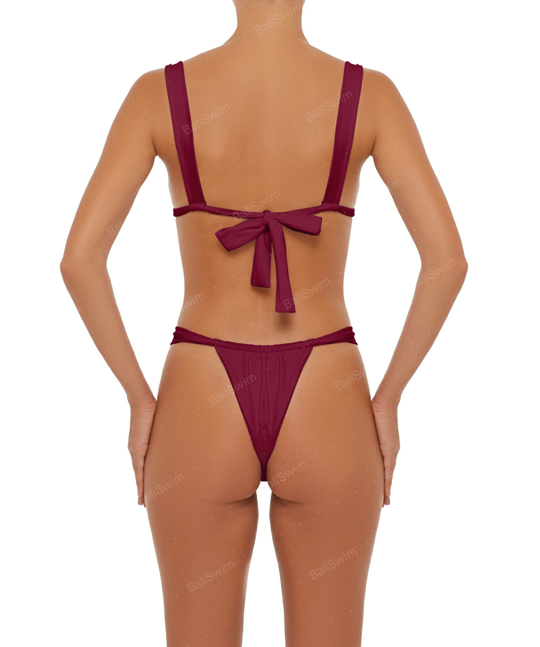 BSWS-B60 Wide Strap Bikini Bottom