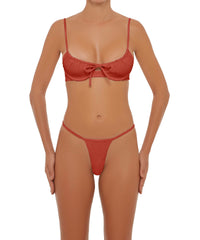 BSWS-B63 Ruched Bikini Bottom