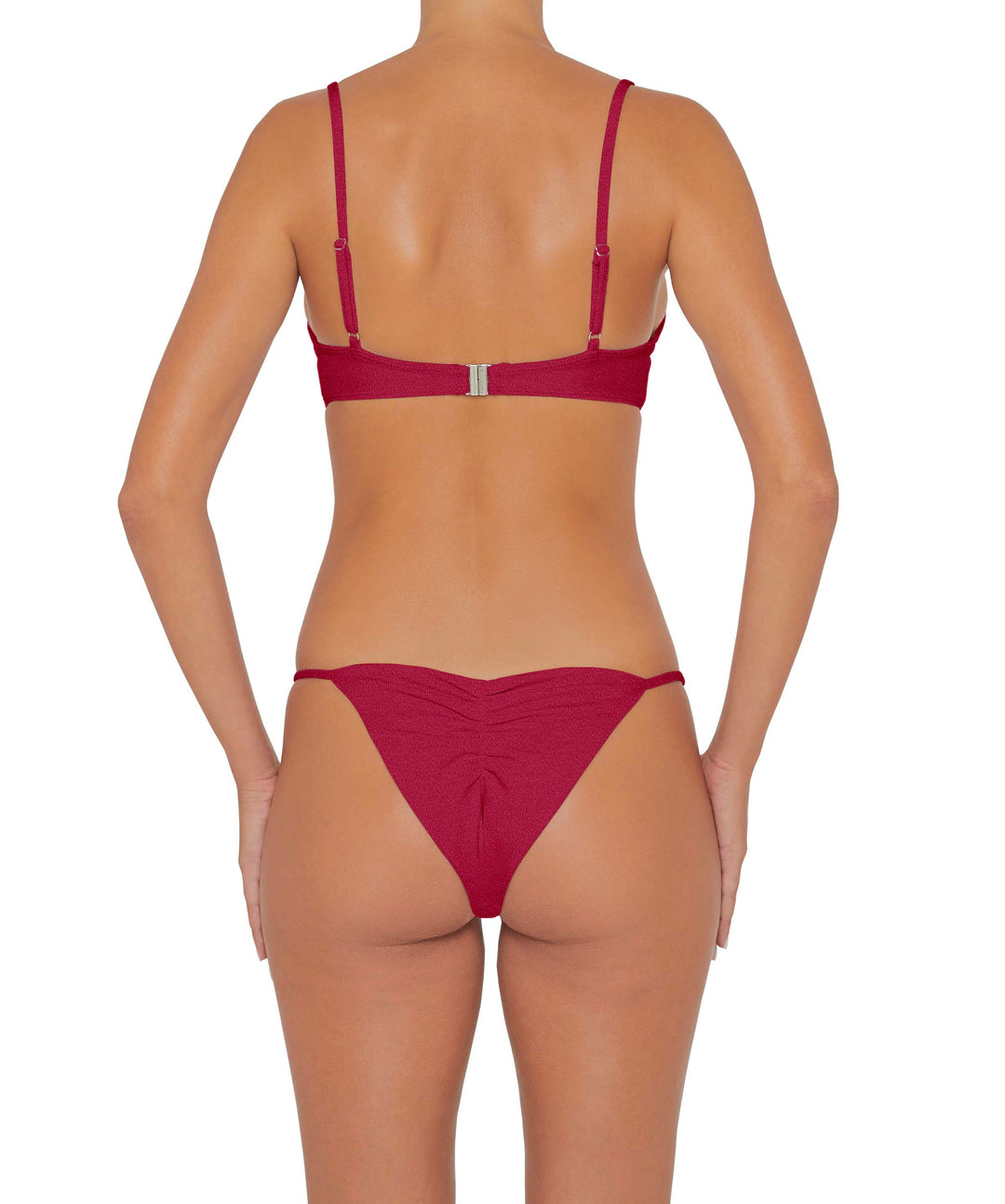 BSWS-T76 Curved Neck Micro Bikini Top