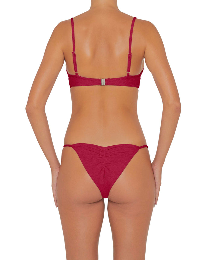 BSWS-T76 Curved Neck Micro Bikini Top