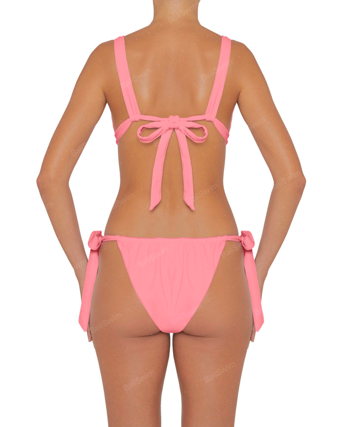 BSWS-B78 Tunnel Front Tie Side Bikini Bottom