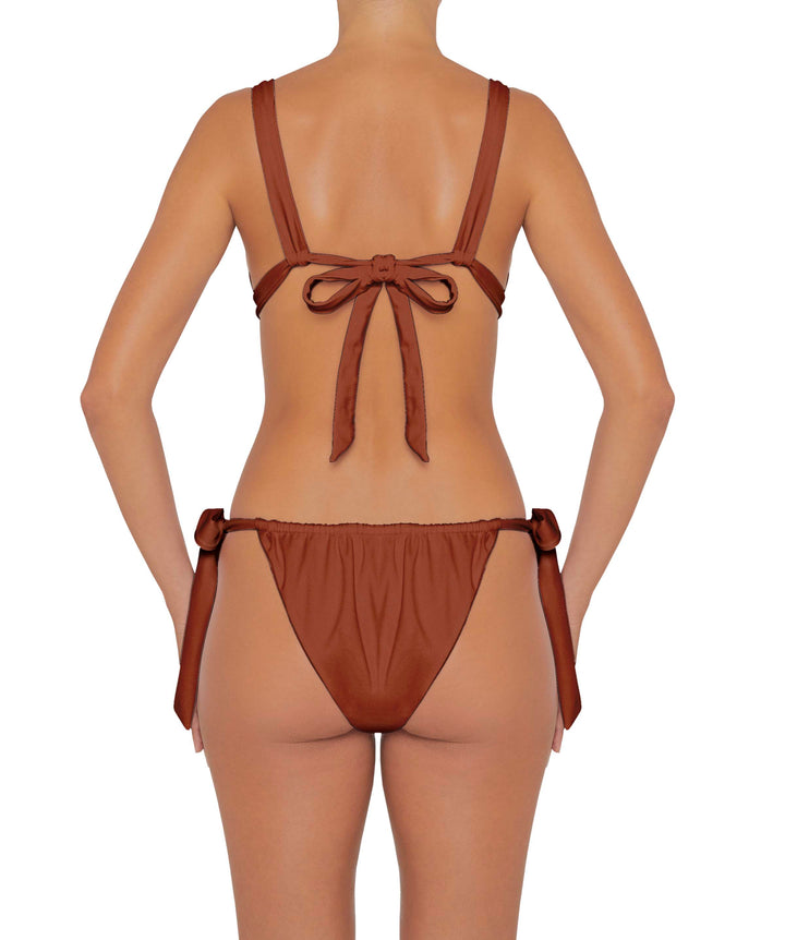 BSWS-B78 Tunnel Front Tie Side Bikini Bottom